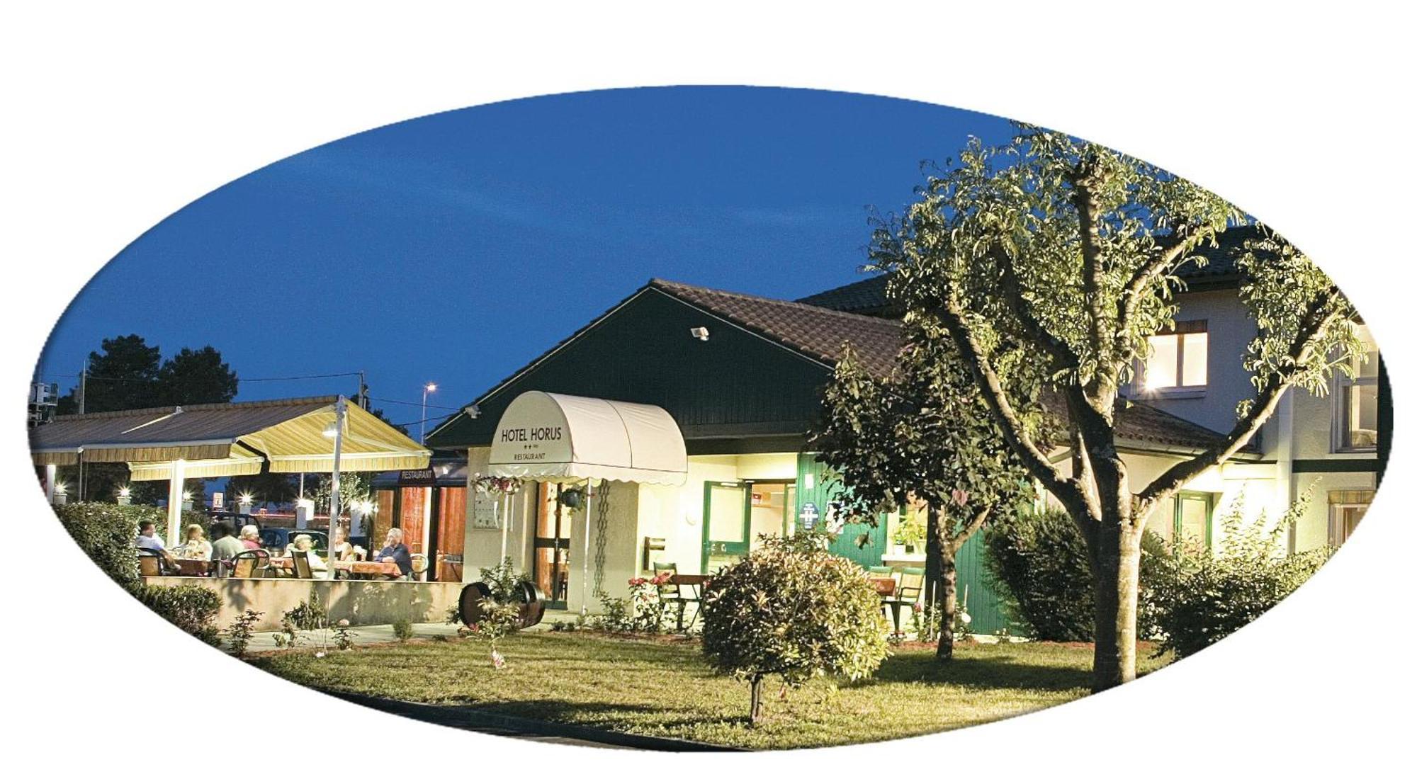 Logis Hotel Horus Restaurant Les Bruyeres Toulenne Eksteriør bilde