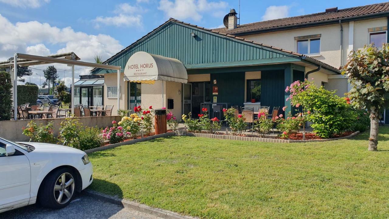 Logis Hotel Horus Restaurant Les Bruyeres Toulenne Eksteriør bilde