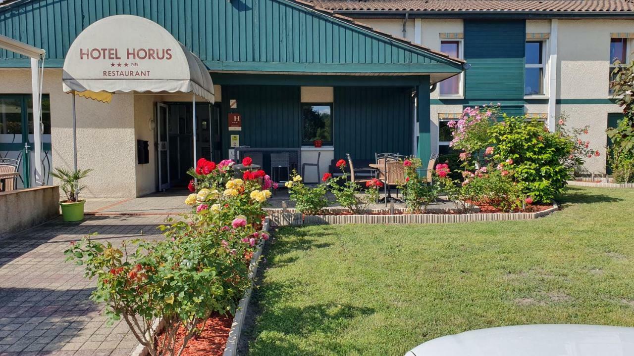 Logis Hotel Horus Restaurant Les Bruyeres Toulenne Eksteriør bilde